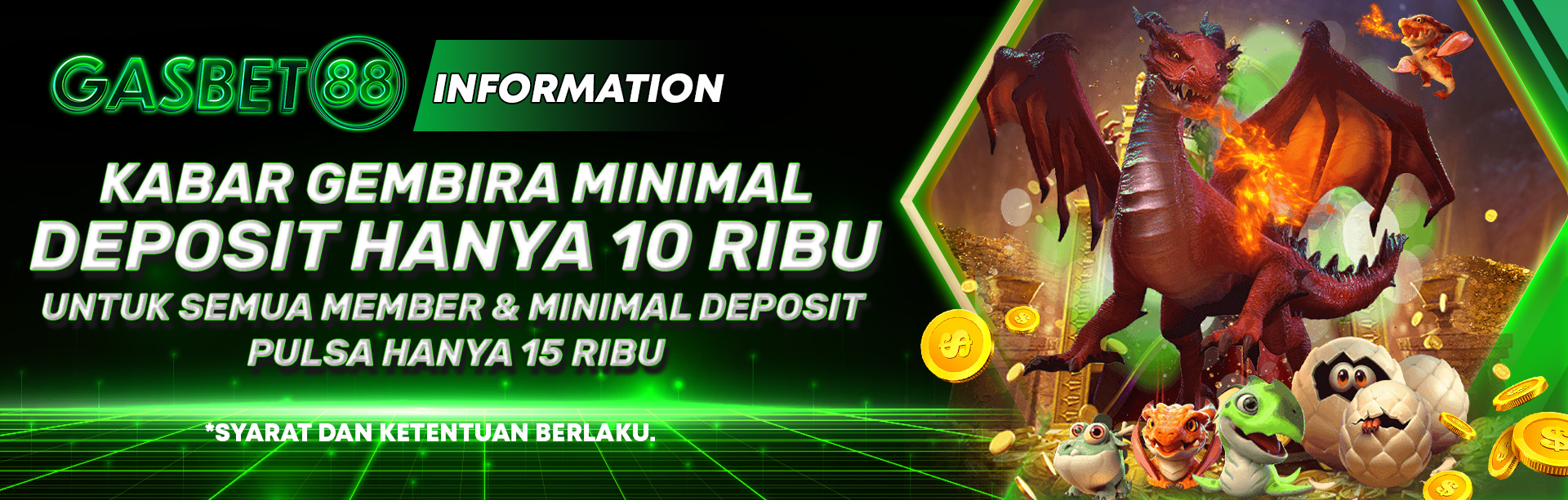 MINIMAL DEPOSIT