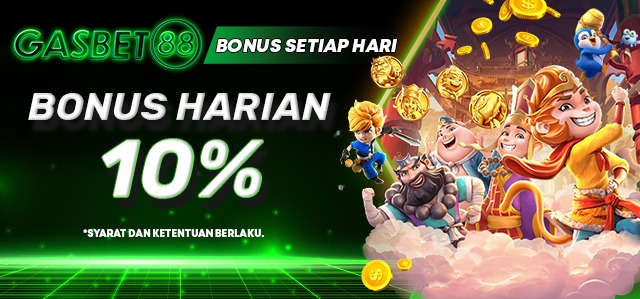 BONUS DEPOSIT HARIAN 10%