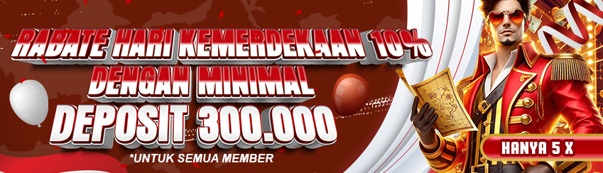 RABATE HARI KEMERDEKAAN 10%