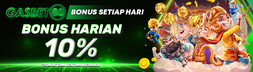 BONUS DEPOSIT HARIAN 10%